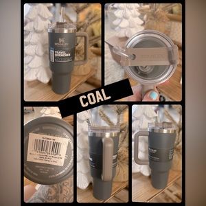 Stanley Quencher 40 oz. Tumbler in ⭐️Coal⭐️